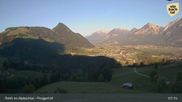Archived webcam image showing Mountain restaurant Pinzgerhof (Brunnerberg) on 1 May 2026 at 07:42