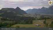 Archived webcam image showing Mountain restaurant Pinzgerhof (Brunnerberg) on 11 May 2026 at 07:20