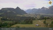 Archived webcam image showing Mountain restaurant Pinzgerhof (Brunnerberg) on 11 May 2026 at 08:20