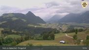 Archived webcam image showing Mountain restaurant Pinzgerhof (Brunnerberg) on 11 May 2026 at 13:20