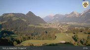 Archived webcam image showing Mountain restaurant Pinzgerhof (Brunnerberg) on 28 Jul 2026 at 08:50