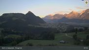 Archived webcam image showing Mountain restaurant Pinzgerhof (Brunnerberg) on 16 Sep 2026 at 07:18