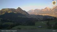 Archived webcam image showing Mountain restaurant Pinzgerhof (Brunnerberg) on 16 Sep 2026 at 08:18