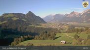 Archived webcam image showing Mountain restaurant Pinzgerhof (Brunnerberg) on 16 Sep 2026 at 09:18