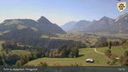Archived webcam image showing Mountain restaurant Pinzgerhof (Brunnerberg) on 28 Sep 2026 at 13:16