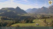 Archived webcam image showing Mountain restaurant Pinzgerhof (Brunnerberg) on 16 Oct 2026 at 13:31