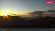 Archived webcam image showing Tressdorfer Höhe in Nassfeld on 7 Oct 2026 at 07:27