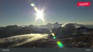 Archived webcam image showing Tressdorfer Höhe in Nassfeld on 31 Oct 2026 at 08:20