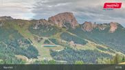 Archived webcam image showing Nassfeld Ski Resort on 18 Aug 2026 at 07:45