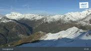 Archived webcam image showing Schareck Peak (2606 m) on 8 May 2026 at 07:27