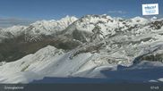 Archived webcam image showing Schareck Peak (2606 m) on 8 May 2026 at 08:27