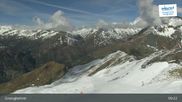 Archived webcam image showing Schareck Peak (2606 m) on 8 May 2026 at 09:27
