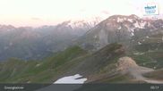 Archived webcam image showing Schareck Peak (2606 m) on 16 Jun 2026 at 05:21