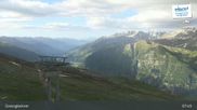 Archived webcam image showing Schareck Peak (2606 m) on 16 Jun 2026 at 08:21