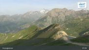 Archived webcam image showing Schareck Peak (2606 m) on 14 Jul 2026 at 07:15