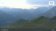 Archived webcam image showing Schareck Peak (2606 m) on 6 Aug 2026 at 01:10
