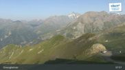 Archived webcam image showing Schareck Peak (2606 m) on 6 Aug 2026 at 08:10