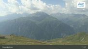 Archived webcam image showing Schareck Peak (2606 m) on 6 Aug 2026 at 11:10