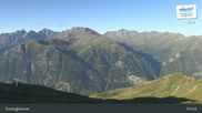 Archived webcam image showing Schareck Peak (2606 m) on 15 Aug 2026 at 08:15