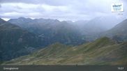 Archived webcam image showing Schareck Peak (2606 m) on 14 Sep 2026 at 01:03