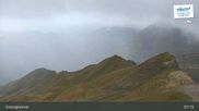 Archived webcam image showing Schareck Peak (2606 m) on 14 Sep 2026 at 07:03