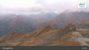 Archived webcam image showing Schareck Peak (2606 m) on 14 Oct 2026 at 07:25