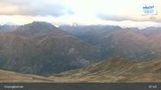 Archived webcam image showing Schareck Peak (2606 m) on 14 Oct 2026 at 08:25