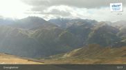 Archived webcam image showing Schareck Peak (2606 m) on 14 Oct 2026 at 13:25