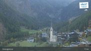 Archived webcam image showing Heiligenblut am Großglockner (Carinthia) on 21 Oct 2026 at 03:17