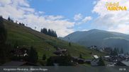 Archived webcam image showing Königsleiten - Panoramic Webcam on 27 Jul 2026 at 09:19