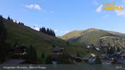 Archived webcam image showing Königsleiten - Panoramic Webcam on 27 Jul 2026 at 19:19
