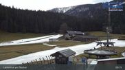 Archiviertes Webcam Bild: Eibenkogl Talstation am 12.04.2026 um 09:01 Uhr
