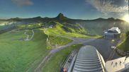 Archived webcam image showing Panoramic View Damüls – Top station Uga Express on 18 Jun 2026 at 06:57