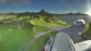 Archived webcam image showing Panoramic View Damüls – Top station Uga Express on 18 Jun 2026 at 07:57
