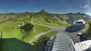 Archived webcam image showing Panoramic View Damüls – Top station Uga Express on 18 Jun 2026 at 08:57