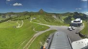 Archived webcam image showing Panoramic View Damüls – Top station Uga Express on 18 Jun 2026 at 12:57
