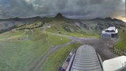 Archived webcam image showing Panoramic View Damüls – Top station Uga Express on 18 Jul 2026 at 06:02