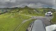 Archived webcam image showing Panoramic View Damüls – Top station Uga Express on 18 Jul 2026 at 14:02