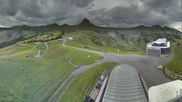 Archived webcam image showing Panoramic View Damüls – Top station Uga Express on 18 Jul 2026 at 18:02