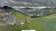 Archived webcam image showing Panoramic View Damüls – Top station Uga Express on 18 Jul 2026 at 10:02