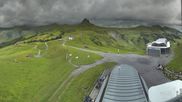 Archived webcam image showing Panoramic View Damüls – Top station Uga Express on 18 Jul 2026 at 12:02
