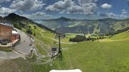Archiviertes Webcam Bild: Damüls: Bergstation Uga Express Panoramakamera am 12.07.2026 um 14:00 Uhr