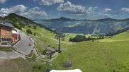 Archiviertes Webcam Bild: Damüls: Bergstation Uga Express Panoramakamera am 12.07.2026 um 16:00 Uhr
