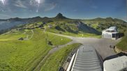 Archived webcam image showing Panoramic View Damüls – Top station Uga Express on 12 Jul 2026 at 18:11