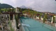 Archived webcam image showing Webcam at Abinea Dolomiti Romantic Spa Hotel in Kastelruth on 14 Jul 2026 at 08:21