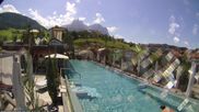 Archived webcam image showing Webcam at Abinea Dolomiti Romantic Spa Hotel in Kastelruth on 30 Aug 2026 at 12:58