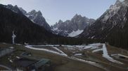 Archived webcam image showing Dolomitenhof Sexten - Cross-Country Skiing Trail on 12 Apr 2026 at 06:53