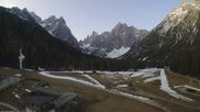 Archived webcam image showing Dolomitenhof Sexten - Cross-Country Skiing Trail on 12 Apr 2026 at 07:53