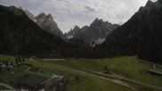 Archived webcam image showing Dolomitenhof Sexten - Cross-Country Skiing Trail on 7 Jul 2026 at 16:10