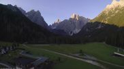 Archived webcam image showing Dolomitenhof Sexten - Cross-Country Skiing Trail on 30 Jul 2026 at 06:56
